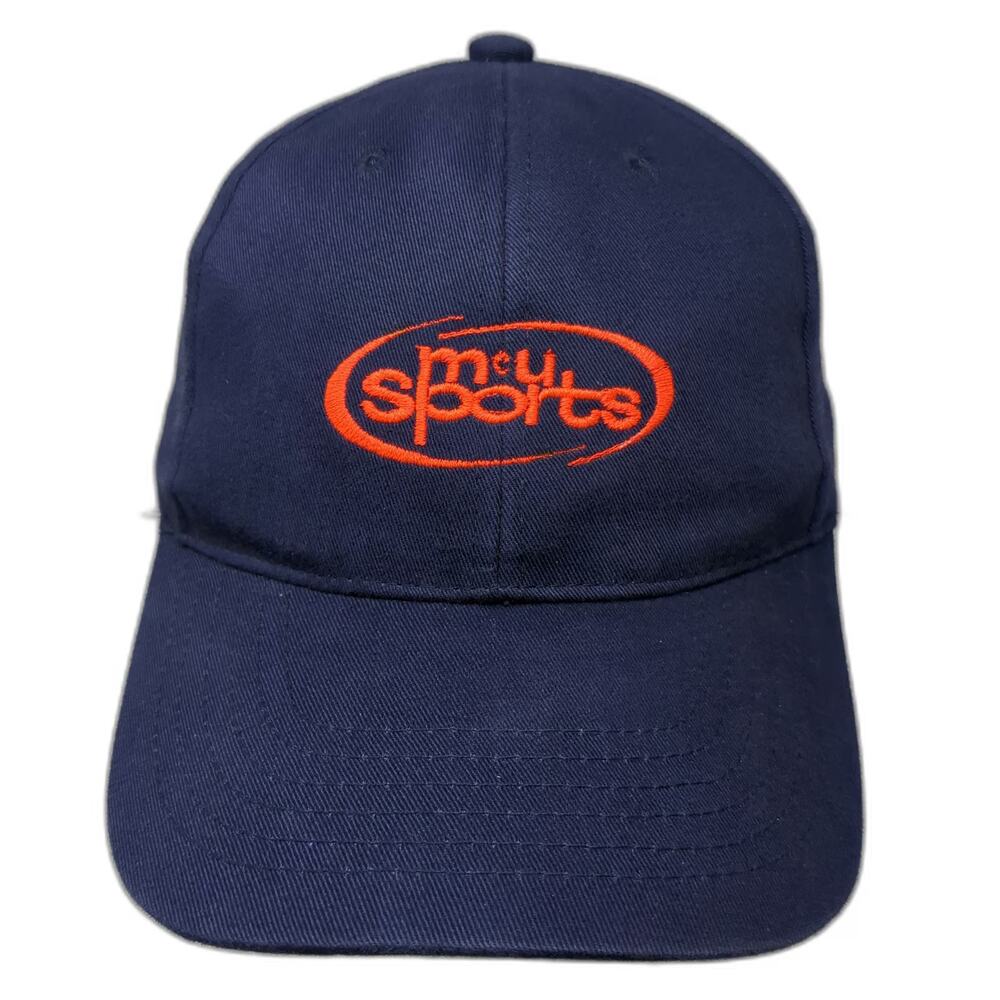 Ideas Plus MCU Sports Embroidered Logo Hat Blue One Size Baseball Cap Strapback
